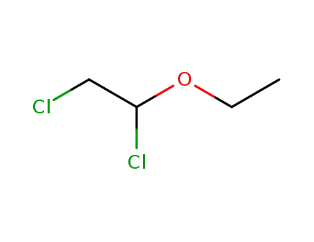 Molecular Structure of 623-46-1 (1,2-Dichloro-2-ethoxyethane)
