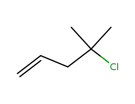 Molecular Structure of 53875-83-5 (1-Pentene, 4-chloro-4-methyl-)