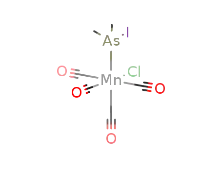 Mn(CO)4Cl(As(CH3)2I)