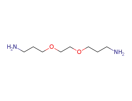 Molecular Structure of 2997-01-5 (ETHYLENE GLYCOL BIS(3-AMINOPROPYL) ETHER)