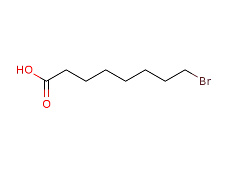 Molecular Structure of 17696-11-6 (8-Bromooctanoic acid)