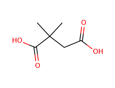 Molecular Structure of 597-43-3 (2,2-Dimethylsuccinic acid)