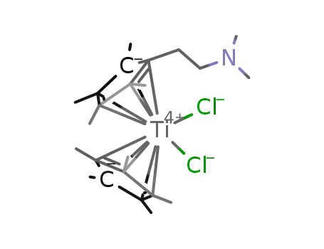 dichloro(η(5)-1-[2-(N,N-dimethylamino)ethyl]-2,3,4,5-tetramethylcyclopentandienyl)(η(5)-pentamethylcyclopentadienyl)titanium
