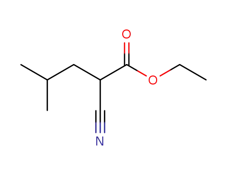 Pentanoic acid,2-cyano-4-methyl-, ethyl ester cas  7352-02-5