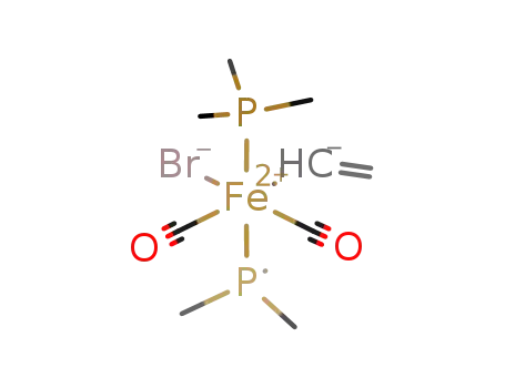 cis,trans-Fe(CO)2(PMe3)2(CH=CH2)Br
