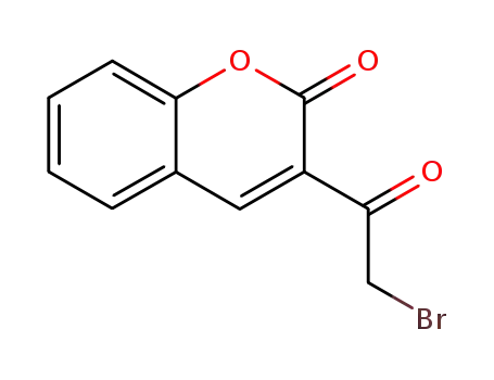 Molecular Structure of 29310-88-1 ((3-BROMOACETYL)COUMARIN)