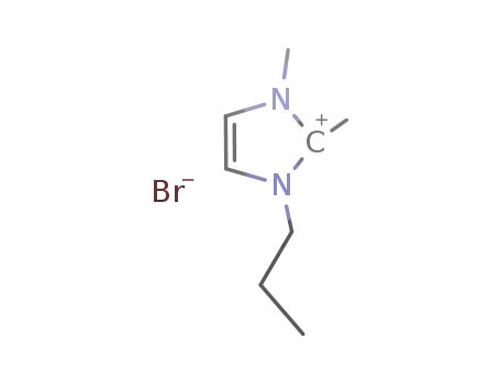 1H-Imidazolium, 1,2-dimethyl-3-propyl-, bromide (1:1)
