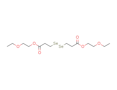 4,5-diselena-octanedioic acid bis-(2-ethoxy-ethyl ester)