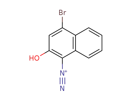 4-bromo-2-hydroxynaphthalene-1-diazonium salt