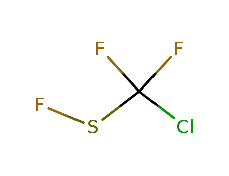 Molecular Structure of 17742-03-9 (Methanesulfenyl fluoride, chlorodifluoro-)