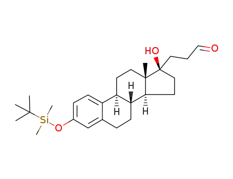 3-tert-butyldimethylsilyloxy-17α-[3-aldehydopropane]-17β-estradiol