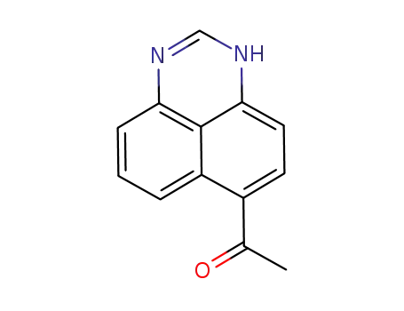 Molecular Structure of 56314-38-6 (1-(1H-perimidin-6-yl)ethanone)