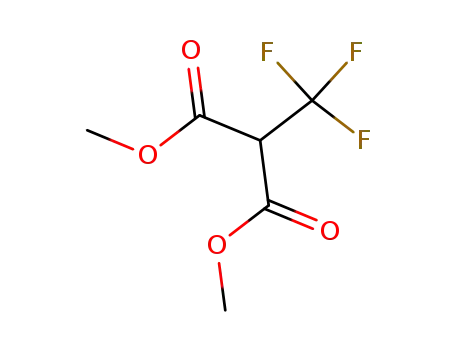 Molecular Structure of 5838-00-6 (dimethyl 2-(trifluoromethyl)propanedioate)