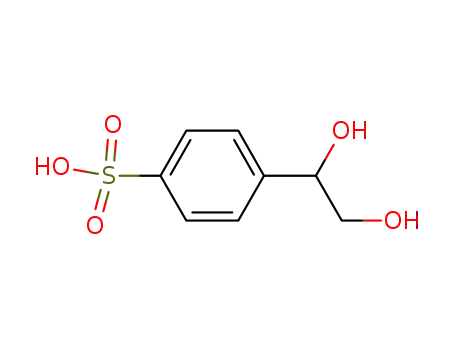 4-(1,2-dihydroxyethyl)-benzenesulfonic acid