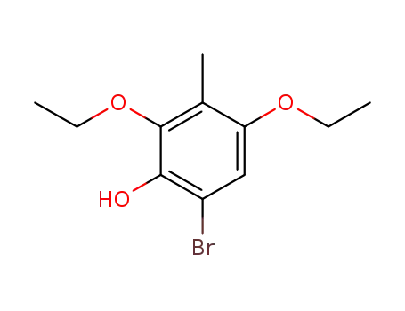 6-bromo-2,4-diethoxy-3-methylphenol