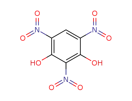 Molecular Structure of 82-71-3 (2,4,6-TRINITRORESORCINOL)
