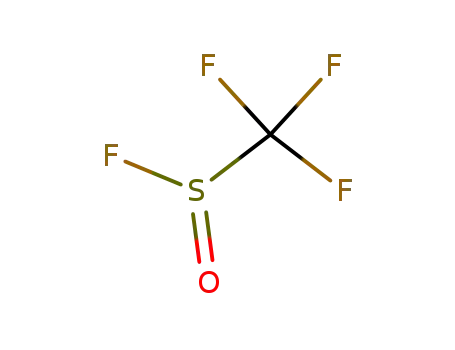 Methanesulfinyl fluoride, trifluoro-