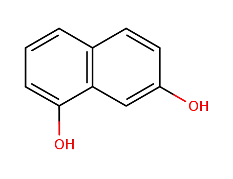 Molecular Structure of 575-38-2 (1,7-Dihydroxynaphthalene)