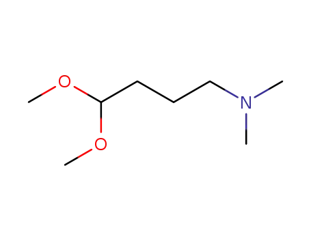 Molecular Structure of 19718-92-4 (1,1-Dimethoxy-N,N-dimethyl-1-butanamine)