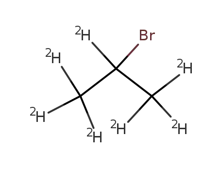 Molecular Structure of 39091-63-9 (2-BROMOPROPANE-D7)