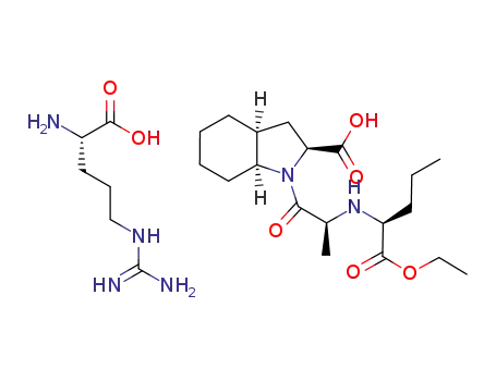Molecular Structure of 612548-45-5 (Perindopril L-Arginine)