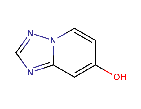 Molecular Structure of 1033810-70-6 ([1,2,4]Triazolo[1,5-a]pyridin-7-ol)