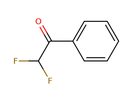 Molecular Structure of 395-01-7 (2,2-DIFLUOROACETOPHENONE)