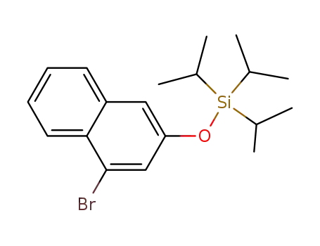 4-Bromo-2-triisopropylsiloxynaphthalene