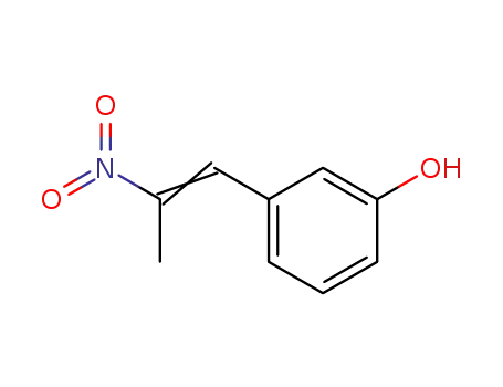 Molecular Structure of 61131-60-0 (m-(2-nitro-1-propenyl)phenol)