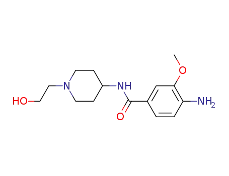 4-amino-N-[1-(2-hydroxy-ethyl)-piperidin-4-yl]-3-methoxy-benzamide