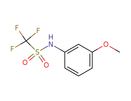 Methanesulfonamide, 1,1,1-trifluoro-N-(3-methoxyphenyl)-