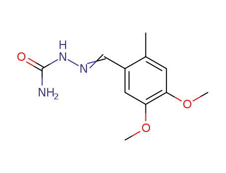 Hydrazinecarboxamide, 2-[(4,5-dimethoxy-2-methylphenyl)methylene]-