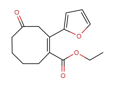 ethyl (Z)-2-(2-furanyl)-4-oxo-1-cyclooctenecarboxylate