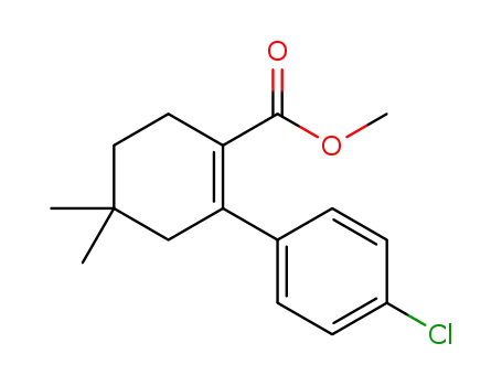 Methyl 2-(4-chlorophenyl)-4,4-dimethylcyclohex-1-ene-1-carboxylate
