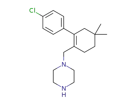 1-((2-(4-chlorophenyl)-4, 4-dimethylcyclohex-1-en yl)methyl)piperazine