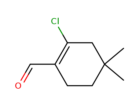 2-chloro-4,4-dimethyl-2-oxocyclohexenecarbaldehyde