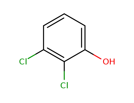 Molecular Structure of 576-24-9 (2,3-Dichlorophenol)