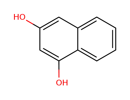 Molecular Structure of 132-86-5 (1,3-DIHYDROXYNAPHTHALENE)