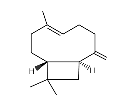 Molecular Structure of 87-44-5 (BETA-CARYOPHYLLENE)