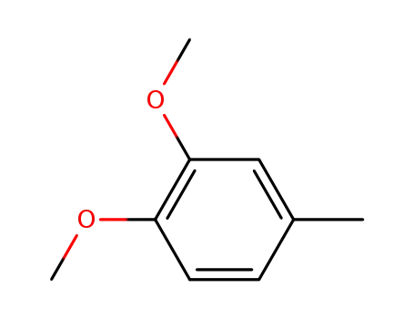 Molecular Structure of 494-99-5 (3,4-Dimethoxytoluene)