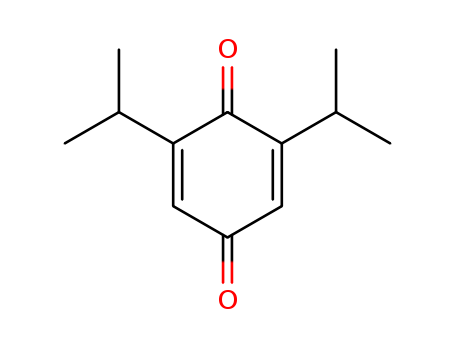2,5-Cyclohexadiene-1,4-dione,2,6-bis(1-methylethyl)-