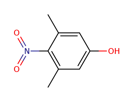 Molecular Structure of 5344-97-8 (3,5-Dimethyl-4-nitrophenol)