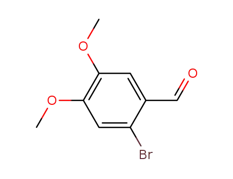 Molecular Structure of 5392-10-9 (6-Bromoveratraldehyde)