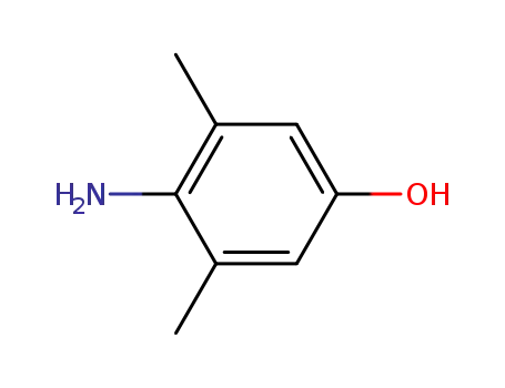 Molecular Structure of 3096-70-6 (4-Amino-3,5-xylenol)