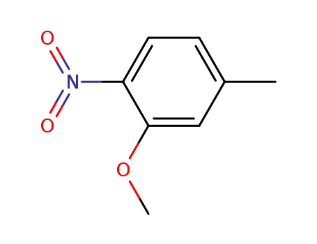 Molecular Structure of 38512-82-2 (5-METHYL-2-NITROANISOLE)
