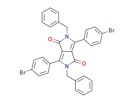 Pyrrolo[3,4-c]pyrrole-1,4-dione,
3,6-bis(4-bromophenyl)-2,5-dihydro-2,5-bis(phenylmethyl)-