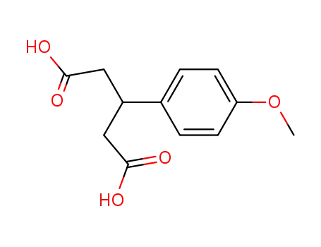 3-(4-methoxyphenyl)pentanedioic acid