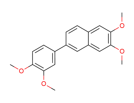 2-(3',4'-dimethoxyphenyl)-6,7-dimethoxynaphthalene