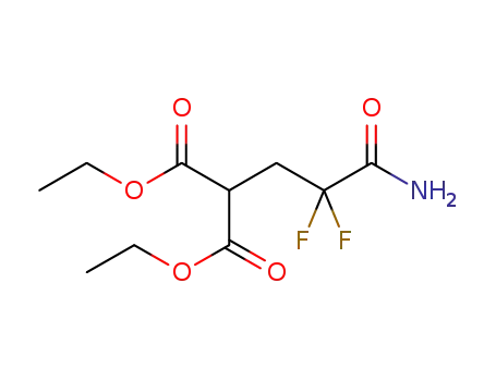 4,4-bis(ethoxycarbonyl)-2,2-difluorobutanamide