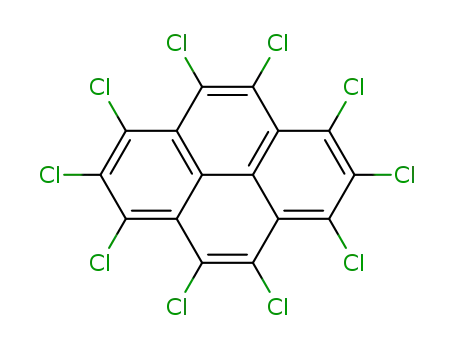Molecular Structure of 14260-45-8 (Pyrene, decachloro-)